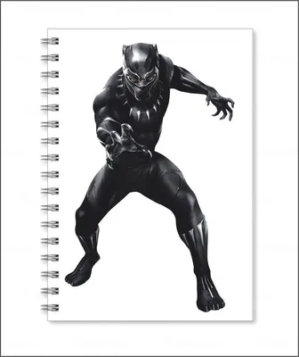 Тетрадь Супергерои Вселенной Marvel - Черная Пантера № 42 - купить с  доставкой по выгодным ценам в интернет-магазине OZON (579891536)