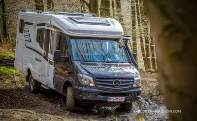 Автодом с самой высокой проходимостью. Полноприводные дома на колёсах (4х4)  Hymer ML-T 560/580 и