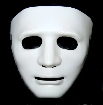 ᐉ Маска лицо человека (Белая) купить Латексные маски персонажей в Украине ➦  Цена на Маски карнавальные в магазине ≡4party≡