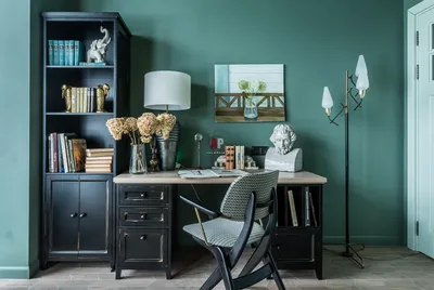 Дизайн кабинета в скандинавском стиле: идеи для дома и офиса (13 фото)