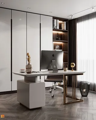 Какая мебель нужна для организации рабочего кабинета дома?
