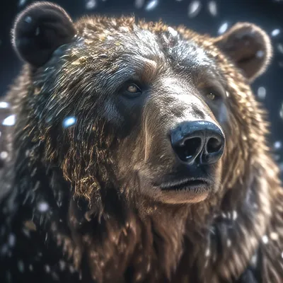 Почему Гризли побеждает белого медведя 1 на 1, если бурый медведь меньше? |  Пикабу