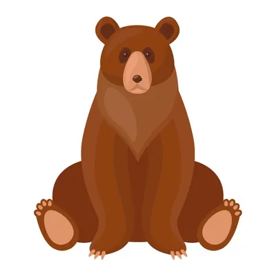 Медведи — раскраски для детей скачать онлайн бесплатно