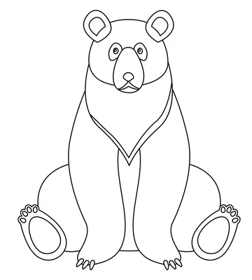 Рисунки медведей для детей