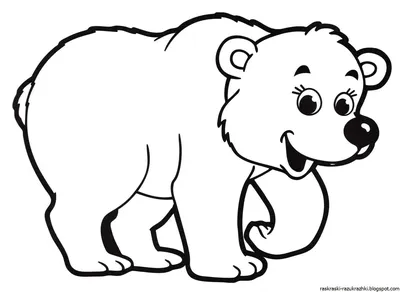 Медведь детский рисунок (29 фото) » Рисунки для срисовки и не только