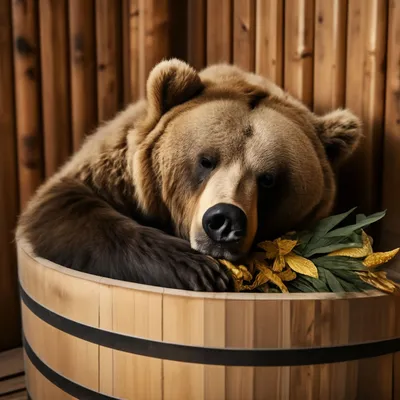 Белый медведь спит. Stock Photo | Adobe Stock