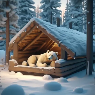 🐻 «Почему медведь зимой спит»