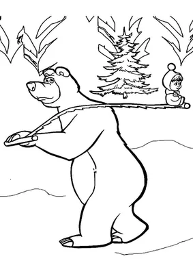 Обои Мультфильмы Маша и медведь, обои для рабочего стола, фотографии  мультфильмы, маша и медведь, маша, медведь, мультик, мишка Обои для  рабочего стола, скачать обои картинки заставки на рабочий стол.