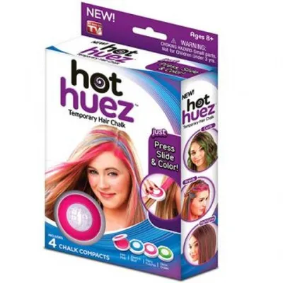 Мелки для волос Hot Huez - купить цветные мелки для волос в Телемагазине по  низкой цене