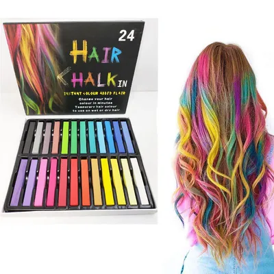 Мелки для волос Sima-Land 36 цветов купить по цене 725 ₽ в  интернет-магазине Детский мир