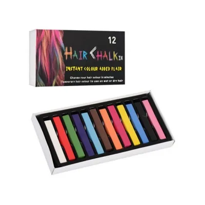 6 или 24 цветных мелка для покраски волос - Sikumi.lv. Идеи для подарков