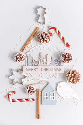 Merry Christmas Santa Claus Minimalist 4K Wallpaper iPhone HD Phone #5750h