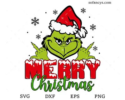 Merry Christmas Clipart with Santa Graphic by immut07 · Creative Fabrica