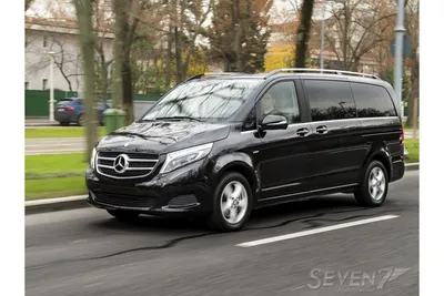 Заказ минивэна бизнес-класса Mercedes Viano с водителем в Новосибирске