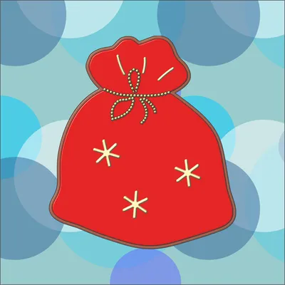 Новогодний подарок Акконд Мешок Деда Мороза, 700г - купить с доставкой в  Самаре в Перекрёстке