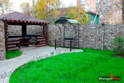 Мангал с печью для дачи: создаем мангальную зону | MangalPlus.ru