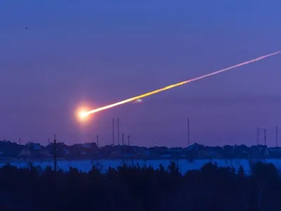Метеорит упал в Челябинске - YouTube