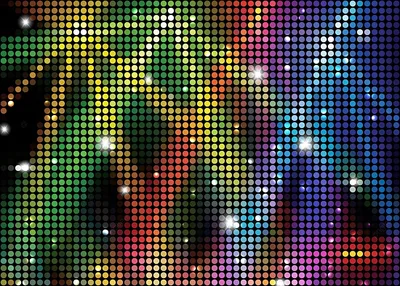 Абстрактный красочный круг дискотека световой эффект космический фон,  Мигающие огни, Свет и тень, Светлые и теневые линии фон картинки и Фото для  бесплатной загрузки