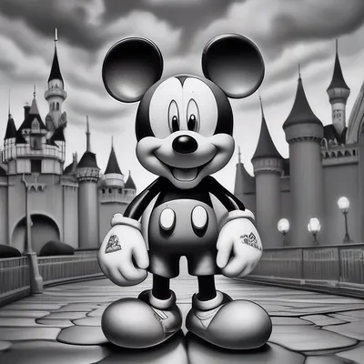 Детские фотообои на стену «Микки Маус. Комиксы». Komar 8-462 Mickey Comic