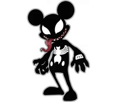 Mickey mouse.avi, Демон: Микки Маус…» — создано в Шедевруме