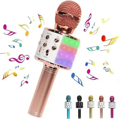 Микрофон для живого вокала URM Микрофон-караоке - купить по выгодной цене в  интернет-магазине OZON (420759645)