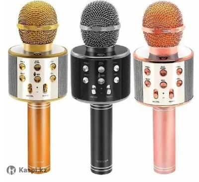 Микрофон-колонка Karaoke bluetooth - Антошка - товары для детей
