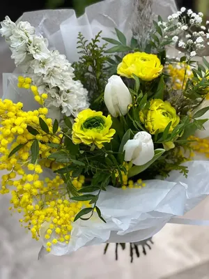 Заказать доставку цветов на 8 Марта, Тюльпаны от магазина Лепестки Киев