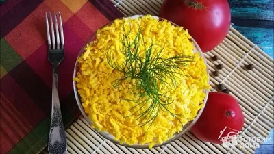 Салат «Мимоза» с сыром - пошаговый рецепт с фото на Готовим дома
