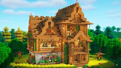 Дом Хоббита • Minecraft | Пикабу