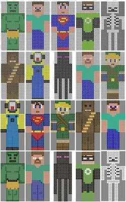 Как Рисовать Лаки Блок из Майнкрафт - Рисунки по Клеточкам ♥ Pixel Art -...  | Рисовать, Пиксельная графика, Рисунки