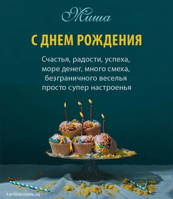 Миша! С днем рождения! – НЕМЦОВ МОСТ