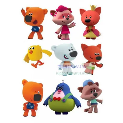 Детский игровой набор фигурок «Мишки Мимимишки», 7 фигурок (155605)  (ID#1055745355), цена: 217 ₴, купить на Prom.ua