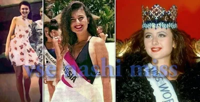 Победительницы конкурса \"Мисс Россия\" в разные годы