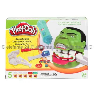 Набор с пластилином Play-Doh «Мистер Зубастик»
