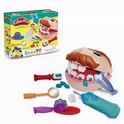 Мистер Зубастик Play-Doh, детский игровой набор пластилин для творчества  Плей до для лепки стоматолог (ID#81494242), цена: 29.50 руб., купить на  Deal.by