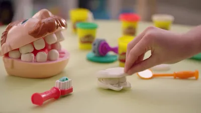 Игровой набор с пластилином Play-Doh Мистер Зубастик 6611A - отзывы  покупателей на Мегамаркет