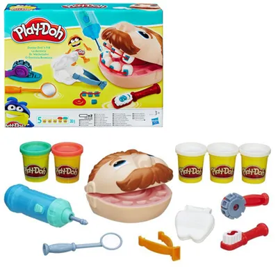 Игровой набор с пластилином Hasbro Play-Doh Мистер Зубастик (B5520) купить  в Киеве, Украине | MAUDAU: цена, отзывы, характеристики