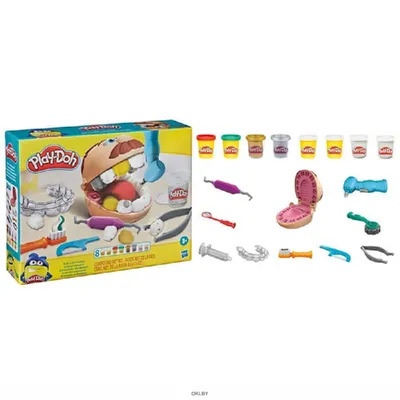 Игровой набор для лепки Play-Doh ШРЕК «Мистер Зубастик»