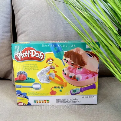 Набор для лепки Play-Doh Мистер Зубастик с золотыми зубами купить в  Краснодаре в интернет-магазине LEMI KIDS