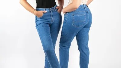 Купить Уличная одежда с высокой талией, женские модные джинсы для женщин и  девочек, женские широкие брюки, брюки, женские брюки, джинсовая сумка,  джинсы для мам | Joom