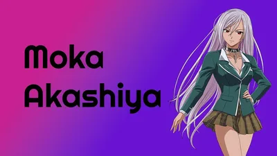 Moka Akashiya - Rosario Vampire | Rosario vampire, Anime, Manga art