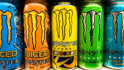 Monster Energy Drink 16 oz Can - Blue Dog Beverage
