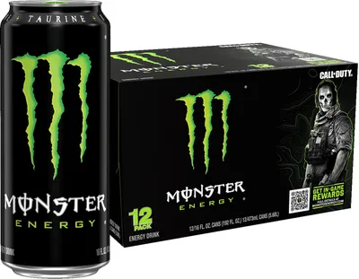 Monster Energy, Original Green, Energy Drink, 16 fl oz, 4 Pack - Walmart.com