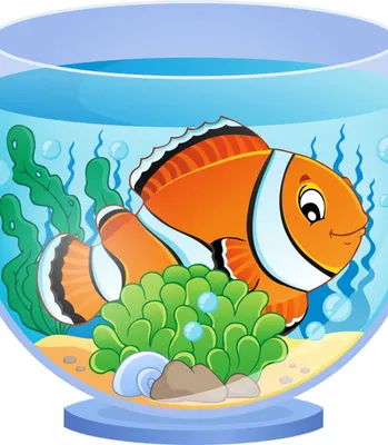 Мультяшные рыбки и морские зверушки | Рисунки животных, Игры и другие  занятия для детей, Рисунки