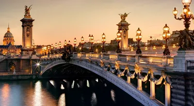 Мост Александра III - Достопримечательности Парижа