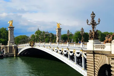 Мост Александра III (Pont Alexandre III) в Париже