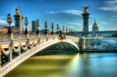 Париж, мост Александра-3 :: Lüdmila Bosova (infra-sound) – Социальная сеть  ФотоКто