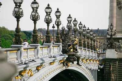 Мост Александра III. Описание, фото и видео, оценки и отзывы туристов.  Достопримечательности Парижа, Франция.