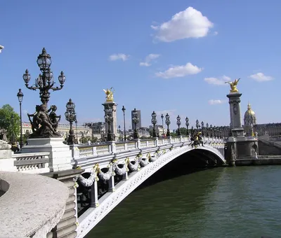 Мост Александра 3 Париж Фото фото