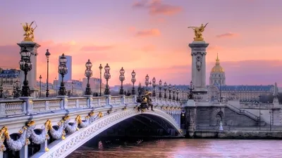 Мост Александра 3 Париж Фото фотографии